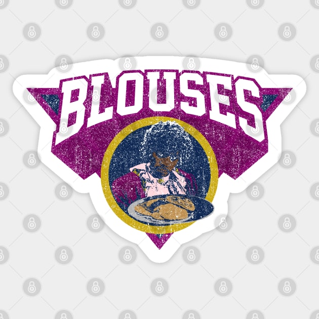 Blouses Basketball (Variant) Sticker by huckblade